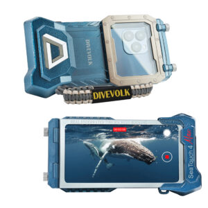 CARCASA DIVEVOLK SEATOUCH 4 MAX – OCEAN BLUE