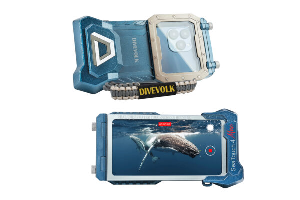 CARCASA DIVEVOLK SEATOUCH 4 MAX – OCEAN BLUE